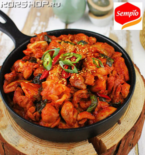 корейский остро сладкий соус для курицы Sempio